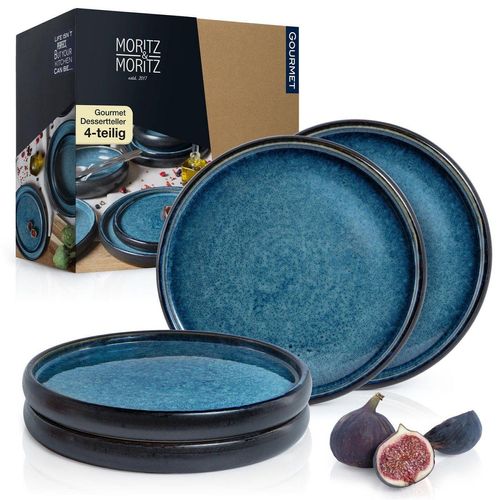 Moritz & Moritz Dessertteller Dessert Teller Blau