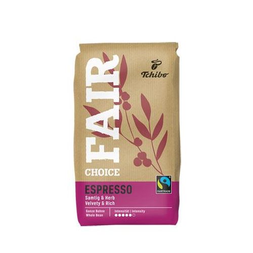 Tchibo - Fair Choice - Espresso - 1 kg - Ganze Bohne
