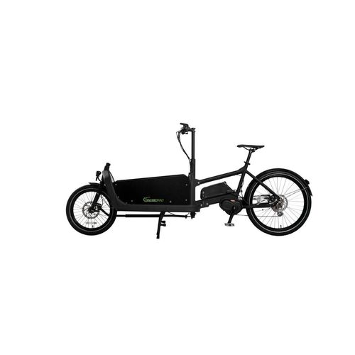 E-Bike Cargo Lastenrad 250W 36V,16AH LG-Zelle schwarz inkl. Regenabdeckung