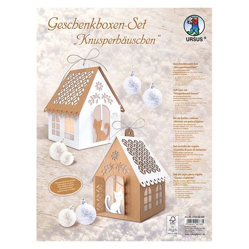 URSUS Geschenkboxen-Bastelset 