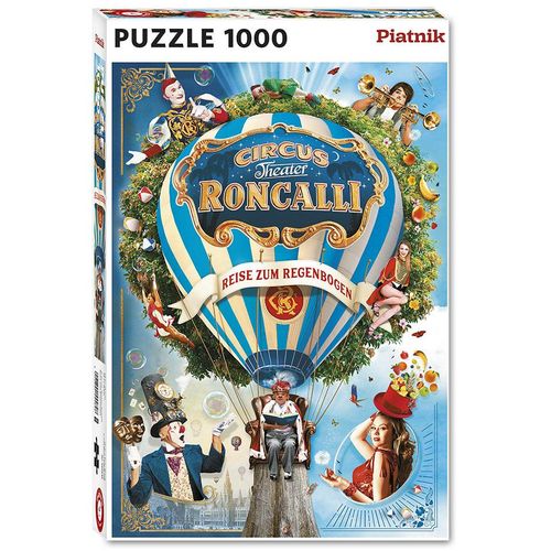 Piatnik 1000tlg. Puzzle "Roncalli - Reise zum Regenbogen" - ab 6 Jahren