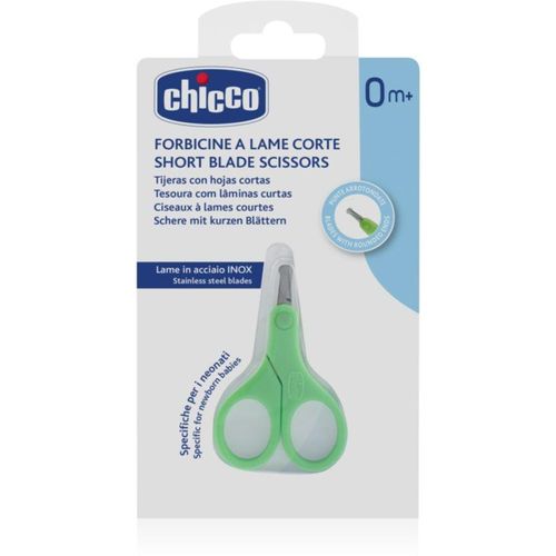 Chicco Short Blade Scissors kindernagelschaartje met afgeronde punt 0 m+ 1 st