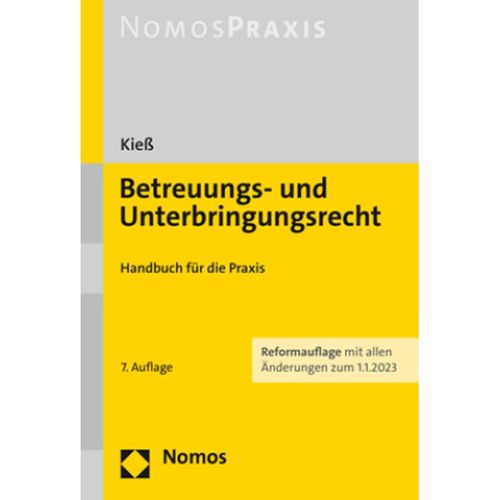 Betreuungs- und Unterbringungsrecht - Peter Kieß, Kartoniert (TB)