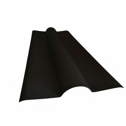 Bitumen-Firsthaube für Wellplattendach l 1 m / b 44 cm – Farbe – Schwarz, Stärke – 0,1 cm, Breite – 44 cm, Länge – 1 m – Schwarz