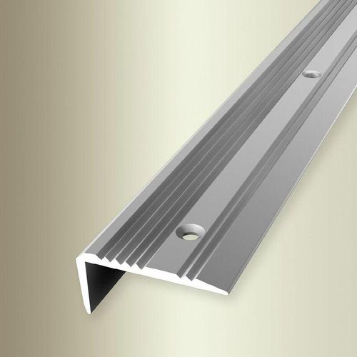 Treppenkanten- & Winkelprofil Aluminium 43 x 1000 mm Silber Winkelprofil – Silber – Proviston