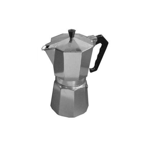 Moka napoletan kaffeekanne 6 tassen aluminium grau silikondichtung