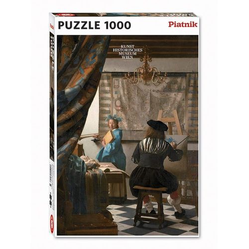 Piatnik 1000tlg. Puzzle "Vermeer - Die Malkunst" - ab 6 Jahren