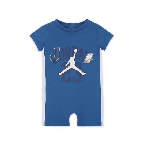 Jordan Gym 23 Knit Romper Romper für Babys (3–6 M) - Blau