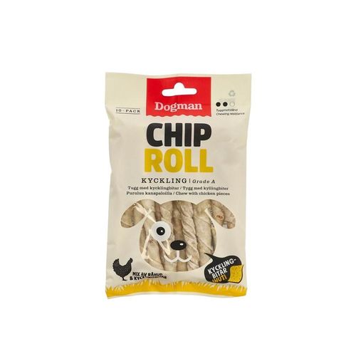 Dogman Chicken Chip roll chicken 10p