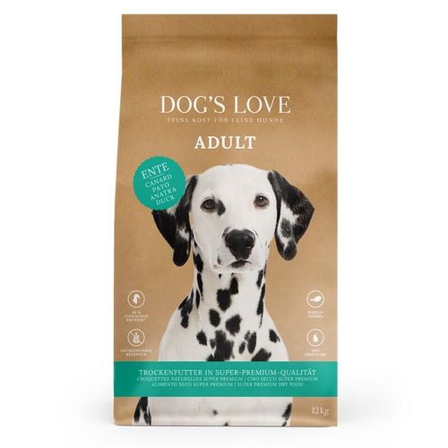 DOG'S LOVE Adult Ente 2x12 kg