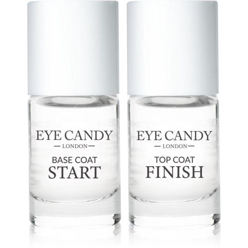 Eye Candy Gel Nail Wrap System Gel Top Coat zonder gebruik van uv-/ledlamp 2x10 ml