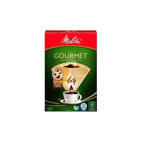 80 Melitta GOURMET 1x4 Kaffeefilter