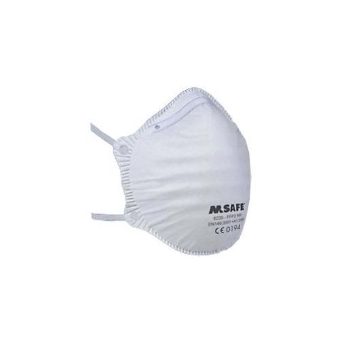 M-Safe Mundschutzmaske FFP2 Weiß 20 Stück