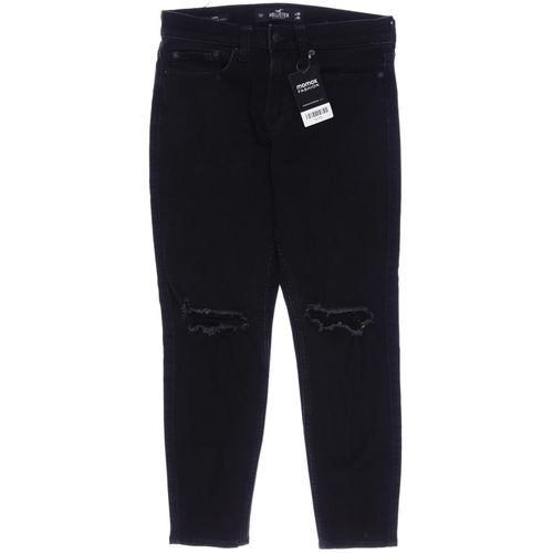 Hollister Herren Jeans, schwarz, Gr. 28