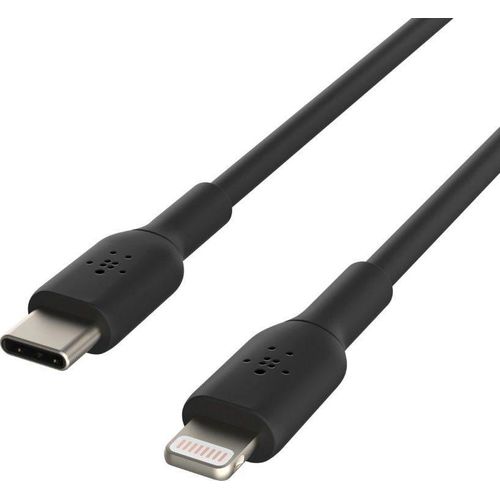 Belkin BOOSTCHARGE™ USB-C/Lightning-Kabel Lightningkabel, USB-C, Lightning (100 cm), schwarz