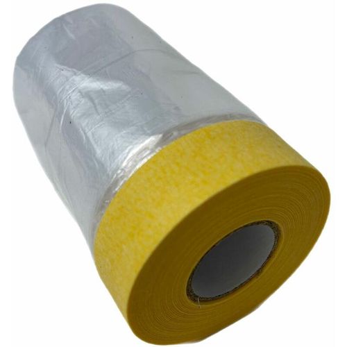 Markenlos – Abdeckfolie Malerkrepp Klebeband Abdeckband Masker Tape 550mmx33m Malerplane 5x