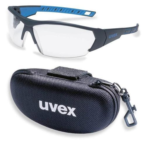 Uvex - Schutzbrille i-works 9194171 im Set inkl. Brillenetui
