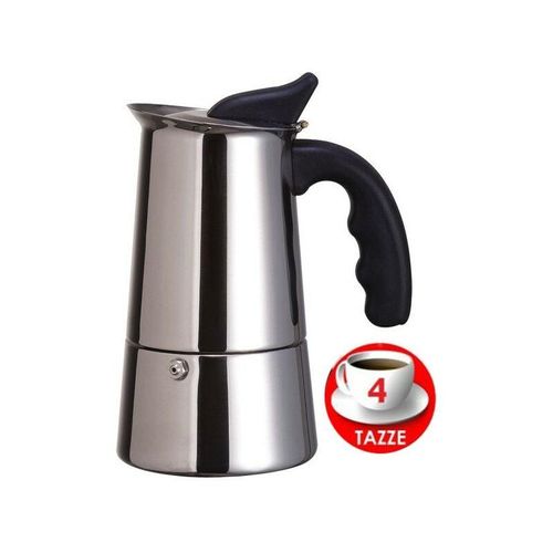 Moka espresso kaffeemaschine kaffeemaschine 4 tassen edelstahl
