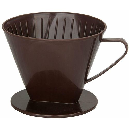 Filterbehälter Nr. 2, Filterhalter, Kaffeefilter mit Griff, Handfilter (Farbe: Braun), Menge: 1 Stück-42258 – Fackelmann