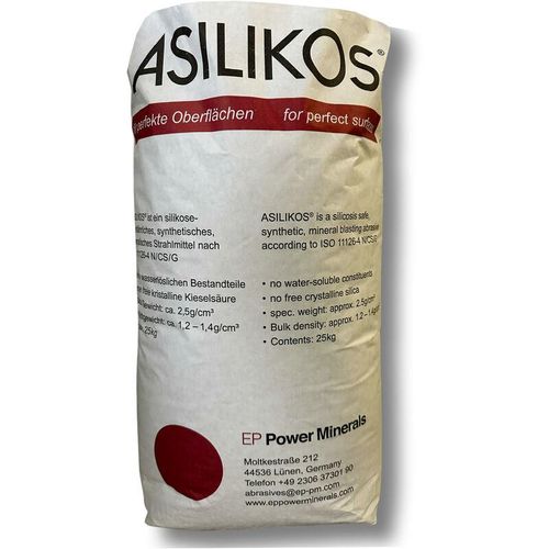 Steag Asilikos Strahlmittel 0,2-0,5mm, 25 kg