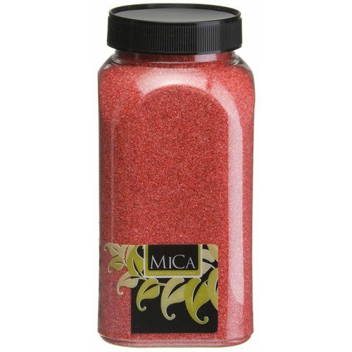 Mica Decorations Dekoration Sand rot 650 ml 1 kg Sand