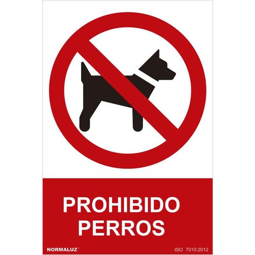 Verbotsschild Hunde verboten (pvc 0.7mm) 30x40cm