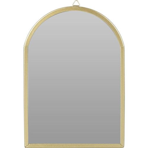 Deko-Spiegel mit goldenem Rahmen, 18 x 25 cm