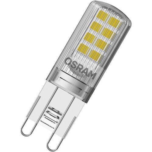 Led Pin Lampe mit G9 Sockel, Warmweiss (2700K), 2.6W, Ersatz für herkömmliche 30W-Lampe - Osram