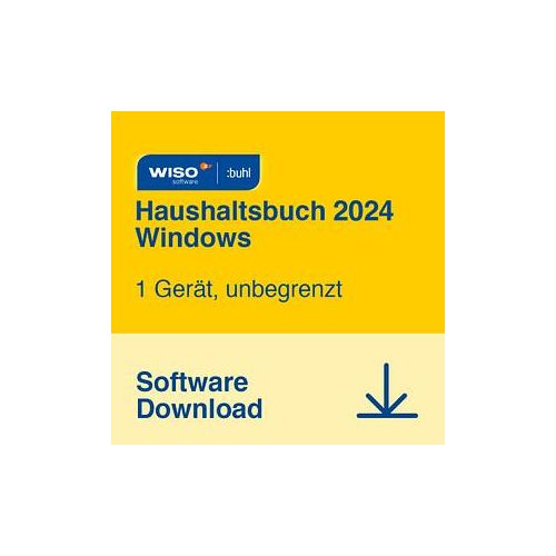 WISO Haushaltsbuch 2024 Software Vollversion (Download-Link)