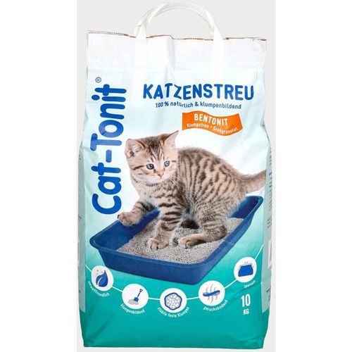 Cat Tonit Katzenstreu 10kg Klumpstreu Haustierstreu Einsteu Streu Haustier