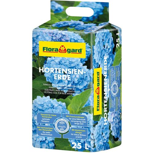 Hortensienerde f. blaue Hortensien 1x25 l - Floragard