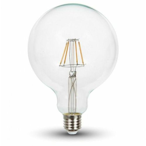 V-TAC LED-Lampe E27 6W G125 Filament 6400K
