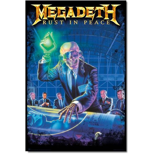 Poster Megadeth rostet in Frieden