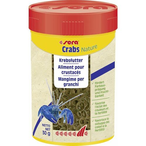 Fischfutter crabs natural 100 ml Fischfutter – Sera