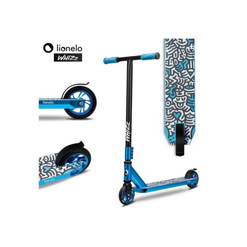 lionelo Scooter WHIZZ, Kickscooter Stuntscooter 360° Lenkung mit ABEC 9