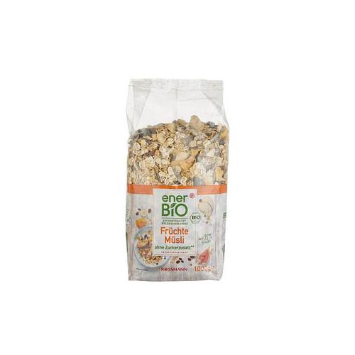 enerBiO Bio Früchte Müsli 1,0 kg