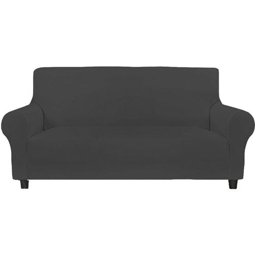 Elastischer Sofabezug 2-Sitzer Sofa aurora Grau