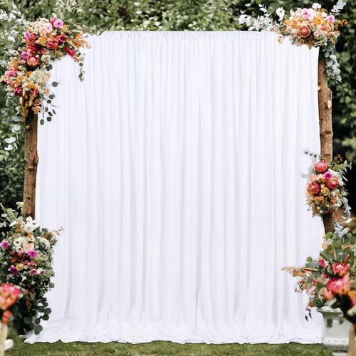 Hochzeit Vorhang Hintergrund Gardine Vorhänge Seide Hochzeit Party Fotografie Deko 3m×3m