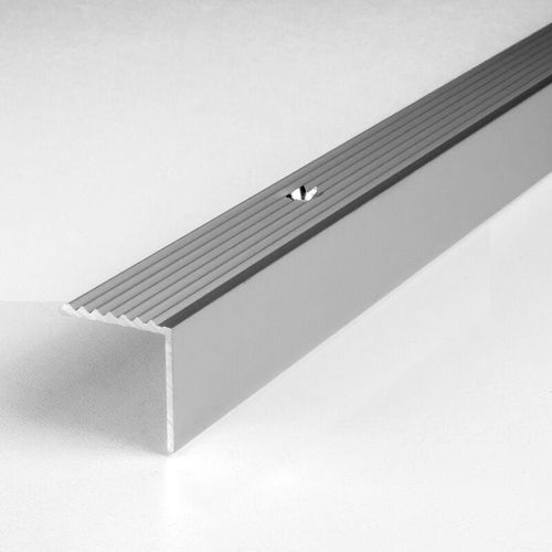 Treppenkanten- & Winkelprofil Aluminium 20 x 20 x 1000 mm Silber Winkelprofil – Silber – Proviston