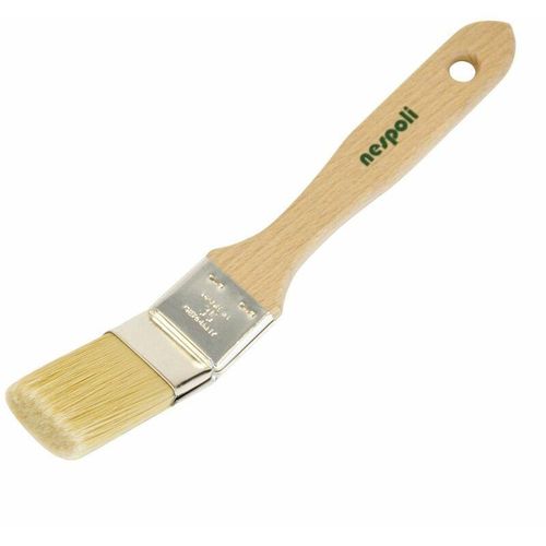 Nespoli – FillPro® Eckenpinsel kurzer Holzstiel, 35 mm Malerpinsel
