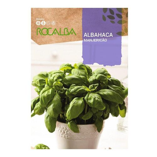 Albahaca (Basilikum Grand Vert) 4G -Samenscken – Rocalba