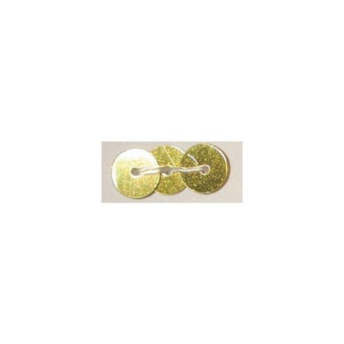 Glorex Gmbh – Glorex Paillettenscheiben 6 mm 7 g, goldfarben Schmuckbasteln