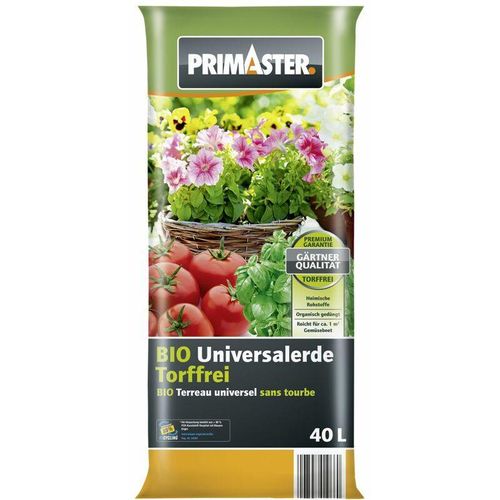 Primaster - Bio Universalerde 40 l torffrei Erde