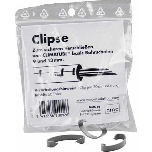 Rohrisolierungs-Clipse PI 50 Stück Rohrisolierung & Zubehör
