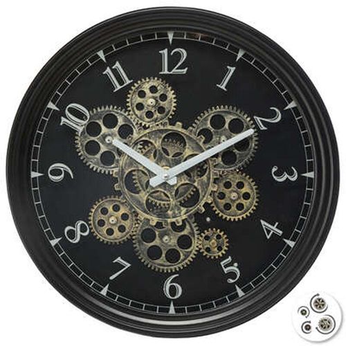 Mechanische Uhr, schwarz Pr. 37,5 x Pr. 7 cm