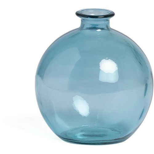Vase aus Altglas Kimma Hellblau - Hellblau - Sklum
