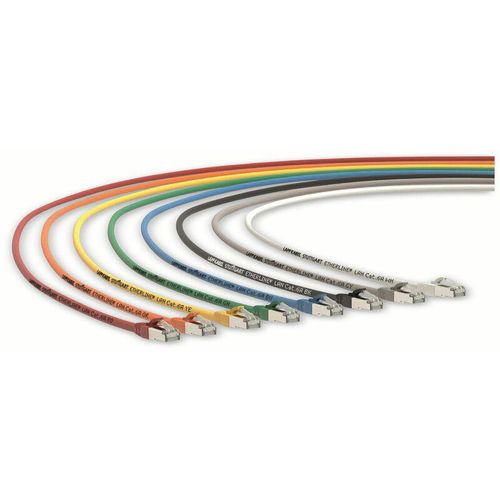 CAT.6a Netzwerkkabel Etherline lan, UL-Zertifizierung, 5,0 m, gelb - Lapp