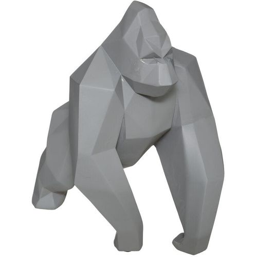 Origami-Statue Gorilla H19 -5cm - Grau - Grau