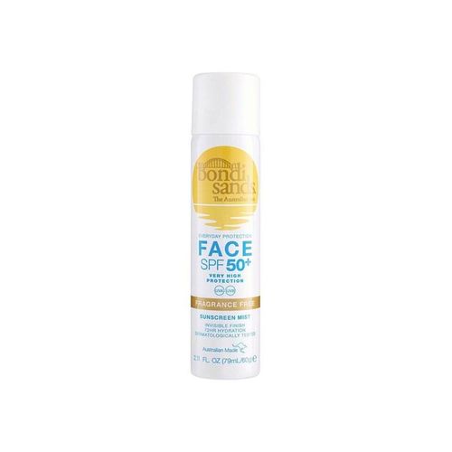 Bondi Sands SPF 50+ Fragrance Free Face Mist 79 m