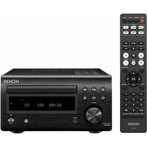 Denon RCD-M41DAB CD-Player (Bluetooth), schwarz